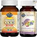 Garden of Life Organics Women's Once Daily 60ct &amp Vitamin Code Vitamin D3 5000IU 60ct