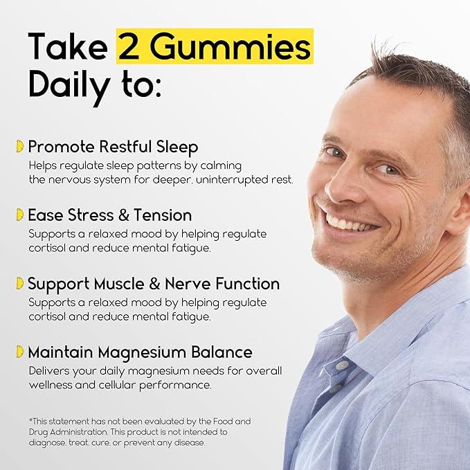 Magnesium Glycinate &amp Pure Himalayan Shilajit Gummies Bundle – Sleep Muscle Recovery &amp Energy – High Absorption Magnesium 400mg + Gold Shilajit with Ashwagandha for Strength &amp Vitality –