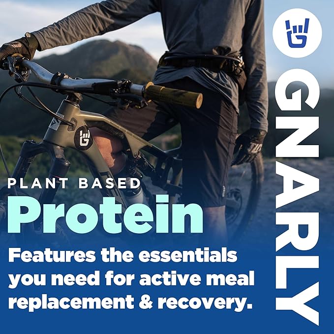 Gnarly Nutrition Performance Greens Blueberry Açai (11.64 oz) and Gnarly Vegan Plant Protein Meal Replacement - Chocolate (28.2oz)