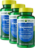 KP+ Magnesium 200 mg | Sleep Support | Bone &amp Muscle Health | 60 Vegetarian Capsules | Pack of 3