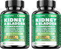 Kidney and Bladder Support Supplement with Cranberry Astragalus Nettle Leaf Artichoke(120 Capsules)
