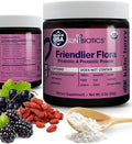 SUNBIOTICS Friendlier Flora - Kids Prebiotic and Probiotic Powder Supplement with 5 Billion CFUs of 5 Probiotic Strains for Good Gut Flora Immune System &amp Balanced Microbiome - Berry 2 Ounce