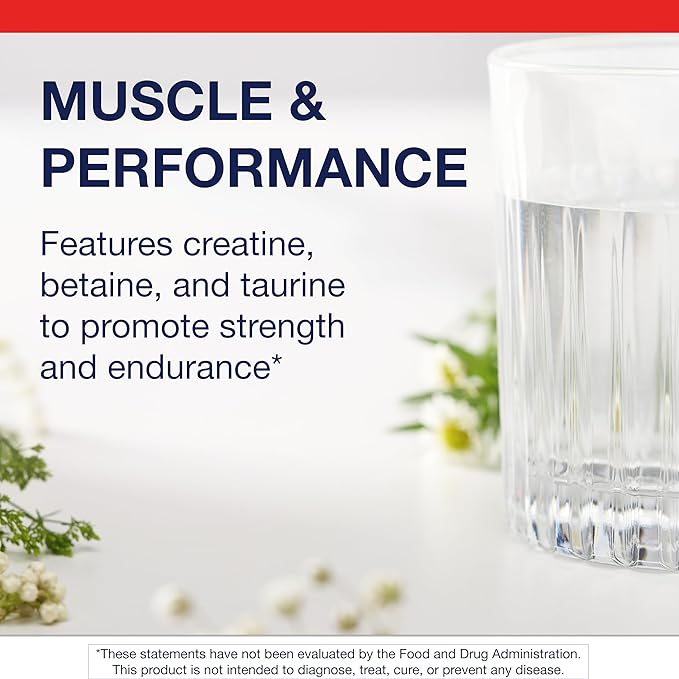 Metagenics Creatine UP – Creatine Supplement for Women &amp Men with Betaine &amp Taurine – Supports Muscle Growth Strength &amp Recovery – Non-GMO Gluten-Free 30 Servings