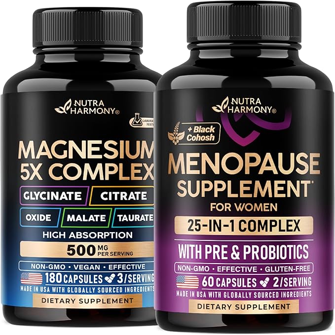 Magnesium Complex &amp Menopause Supplement