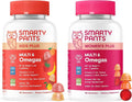 SmartyPants Family Daily Nutrition Bundle: Kids + Women’s Multivitamin Gummies with Omega-3 Vitamins D3 B12 A &amp Zinc – Gluten Free Non-GMO Clean Label Certified 60 &amp 90 Count (Pack of 2)