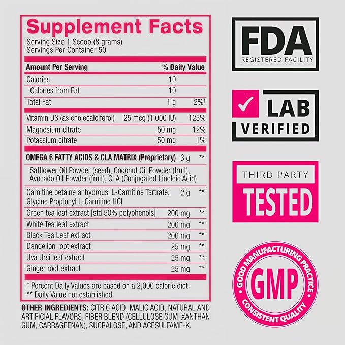 BPI Sports CLA + Carnitine Shredded - Convert Fat Cells Into Energy and Supports Lean Muscle Boost Metabolism - Non-Stimulant L-Carnitine Supplement - Fruit Punch (14.1 oz. / 50 Servings)