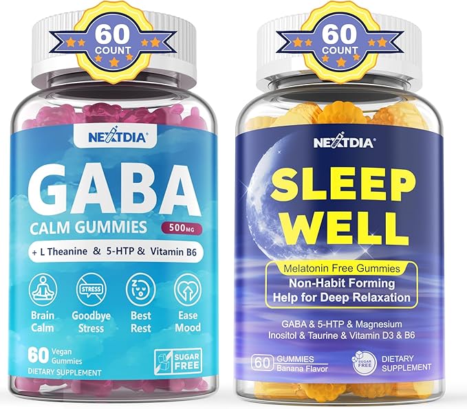 GABA GummiesMelatonin Free Natural Sleep Gummies