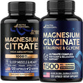 Magnesium Citrate &amp Magnesium Glycinate with Glycine Capsules
