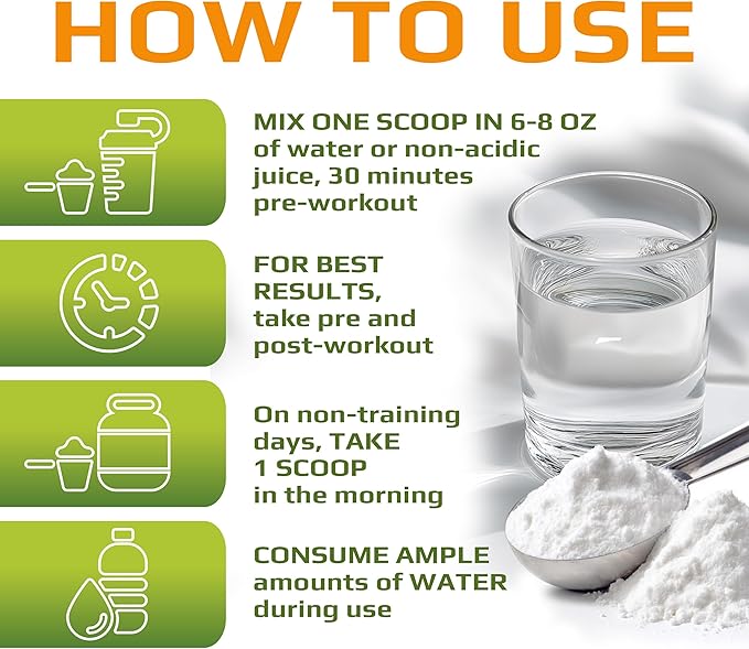 MFL Muscle Creatine | 3 Forms of Micronized Creatine | 10g | 0 Sugar | Sweetened with Stevia | All-Natural | 60 Servings (Natural)