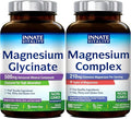 Innate Vitality Magnesium Glycinate 240 Vegan Capsules and Innate Vitality 4 in 1 Magnesium Complex 90 Vegan Capsules