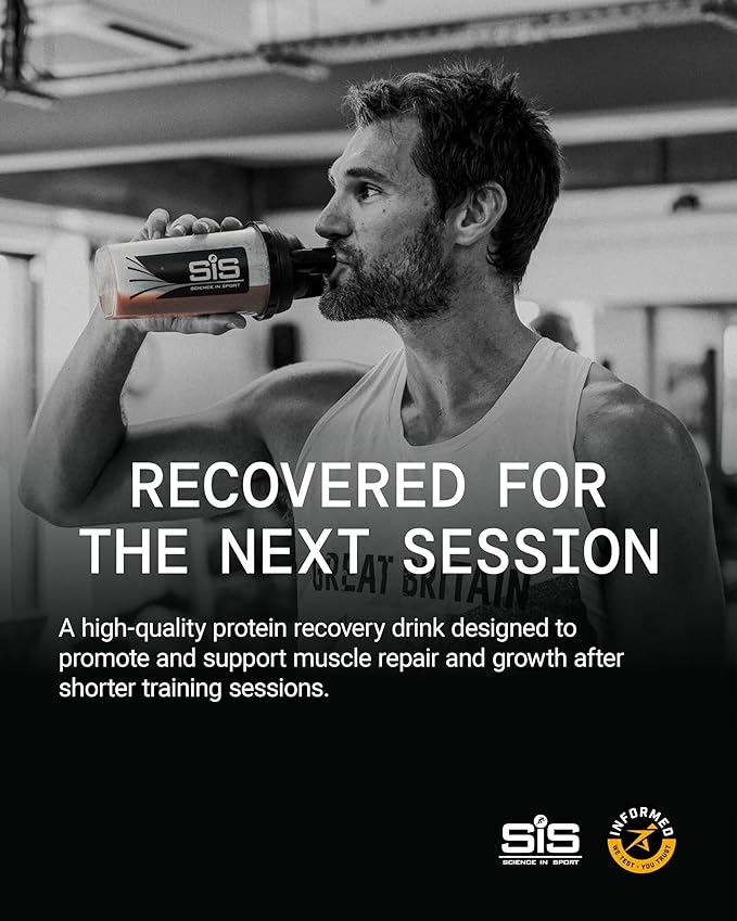Science in Sport REGO Whey Powder - Whey Protein Powder for Muscle Support in Elite Athletes - 22g Protein - 2.8g L-Leucine - Sports Nutrition - Chocolate Flavor - 48oz