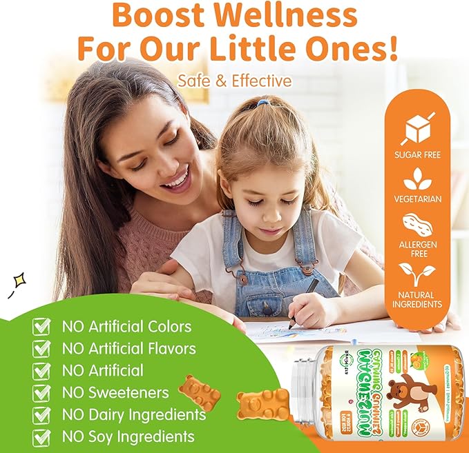 2 Pack Magnesium Gummies for Kids &amp Adults- Magnesium Glycinate
