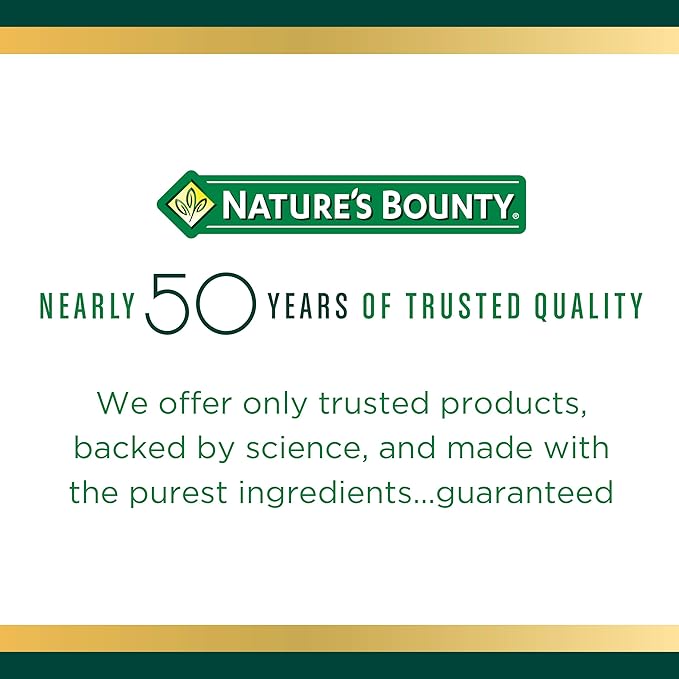 Nature's Bounty CoQ10 Supports Heart Health 100mg Plus L-Carnitine 60 Softgels (Pack of 3)