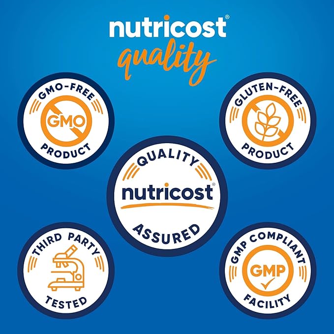Nutricost Hydrolyzed Whey Protein Powder (Chocolate) 2 LBS - Whey Protein Hydrolysate 25g of Protein GMO-Free Gluten-Free