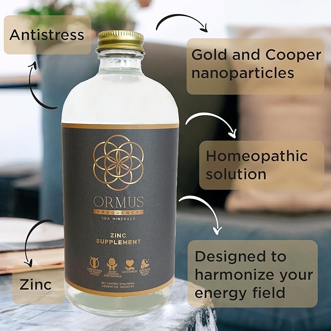 ORMUS/MONOATOMIC Gold (with More Than 80 bioavailable Minerals) + Frequency Solution(zinc Supplement) + Detox Tablets with Zeolite shungite Activated Charcoal &amp sea Minerals