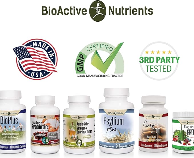 BIOACTIVE NUTRIENTS Zzz's Botanical Sleep Aid - with GABA L-Theanine Lemon Balm Valerian Root and Ashwagandha Root - Super Greens Ashwagandha Capsules Mens and Womens Vitamins (90 Capsules)*