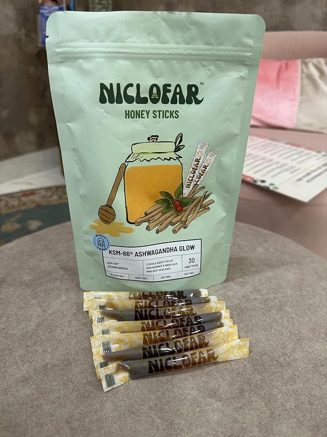 KSM-66 Ashwagandha Power Sticks Full Spectrum 400 mg KSM 66 Ashwagandha Root Extract per serving | standardized &gt 5% Withanolides high absorption Boost Energy | Reduce Stress | Mood Support | Focu