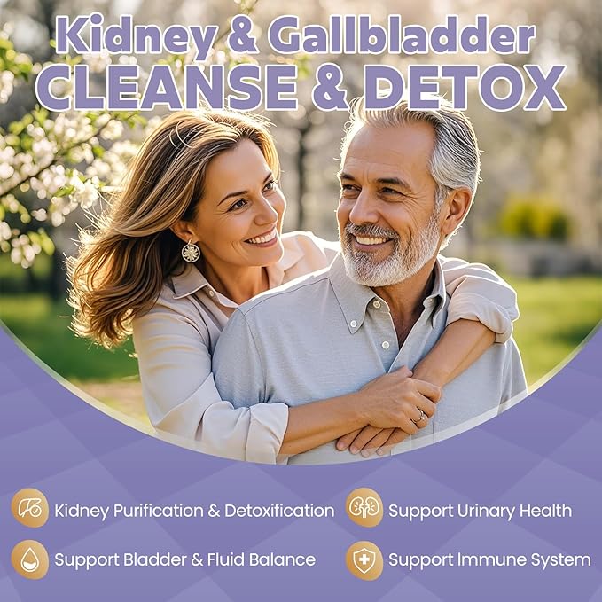 Magnesium Potassium Vitamin D3 K2 10000IU Supplement and Kidney &amp Gallbladder Cleanse Detox &amp Repair Supplement