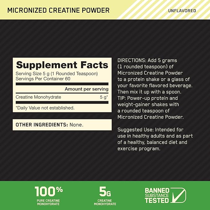 Optimum Nutrition Starter Pack: Micronized Creatine Monohydrate Powder (60 Servings) Amino Energy Tropical Sunrise (30 Servings) and Gold Standard 100% Whey Double Rich Chocolate (29 Servings)