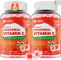 Natural Liposomal Vitamin C 1000mg Gummies for Adults Kids 9+ Chewable Vitamin C w/ 11mg Zinc D3 Elderberry Echinacea BioflavonoidImmune Support Whole Food VIT C from Fruits Sugar Free 2Pack