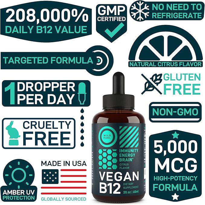 WILD FUEL Keto Gummies and Vegan B12 Energy Bundle