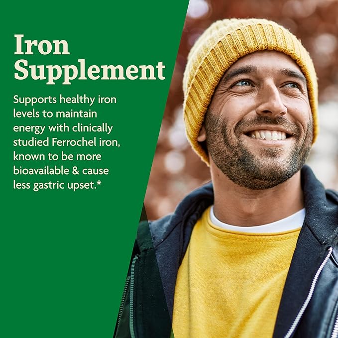 Floradix Iron + Herbs - Iron Supplement for Healthy Energy Support* &amp Gaia Herbs Pro Vitex Reproductive Formula - Bundle (Pack of 2)