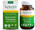 Regenerative Turmeric - Regenerative Organic Certified - Curcumin for Joint Health &amp Mobility Physical Discomfort- Containing Curcuminoids -Vegan Non-GMO - 60 Capsules - 30 Servings