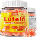 Sugar-Free Lutein Zeaxanthin Supplements Gummies (25mg) Vitamins A C E Bilberry Astaxanthin - Coconut Oil for Better Absorption - Adults &amp Teens Vision Health Eye Strain Dry Eyes - Vegan 60