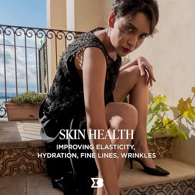 Royal Collagen Peptides Clinically proven Dietary Supplement Improves Skin &amp Cellulite European Sourced Improves the Look of Hair &amp Nails Blended with Vitamin C Bone &amp Joint Supplem