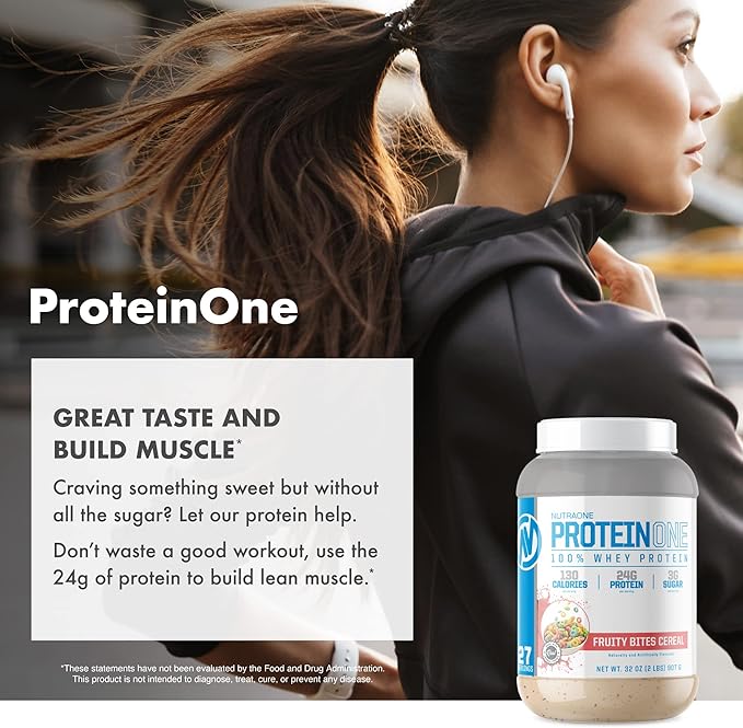 NutraOne ProteinOne Vanilla Ice Cream - 2lbs