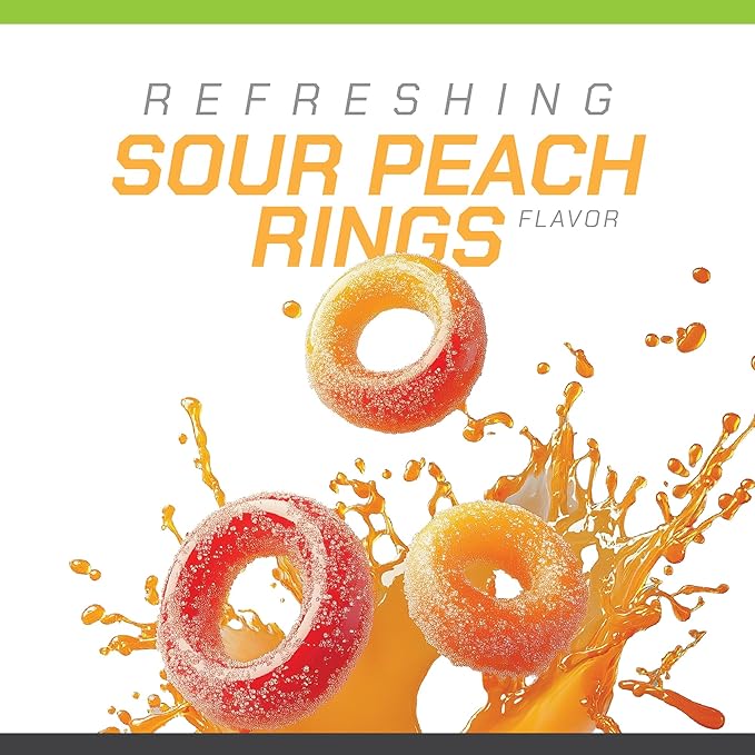 MusclePharm Pro Series Clear-ISO Clear Protein Powder 20g Fast-Acting Whey Isolate per Serving Plus BCAAs &amp L Glutamine | Pro-Grade Muscle Recovery &amp Growth | Sour Peach Rings 1.14 lb 20 S
