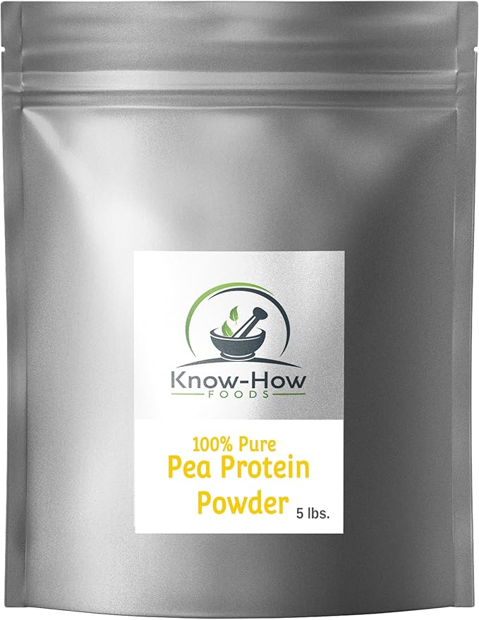 Vegan Protein Powder Made from 100% Pure Pea Protein (5 lb.)