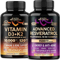 NUTRAHARMONY Vitamin D3 K2 &amp Resveratrol Blend Capsules