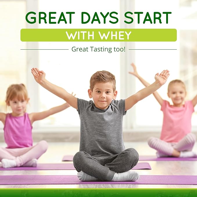 Grass-Fed Whey Protein Powder for Immune Vitality Natural Cocoa 2.5lbs (56 Servings) 15g Protein Per Serve Vital Whey Clean Holistic Wellness Nutrition