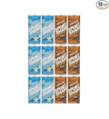 Shake Protein Shake Variety Pack 12 Pack (6 Chocolate + 6 Vanilla) | Real Dairy Protein Drink | 11 fl oz Cans | 12g Protein per Can | Energy Shake | Great for Post-Workout Breakfast