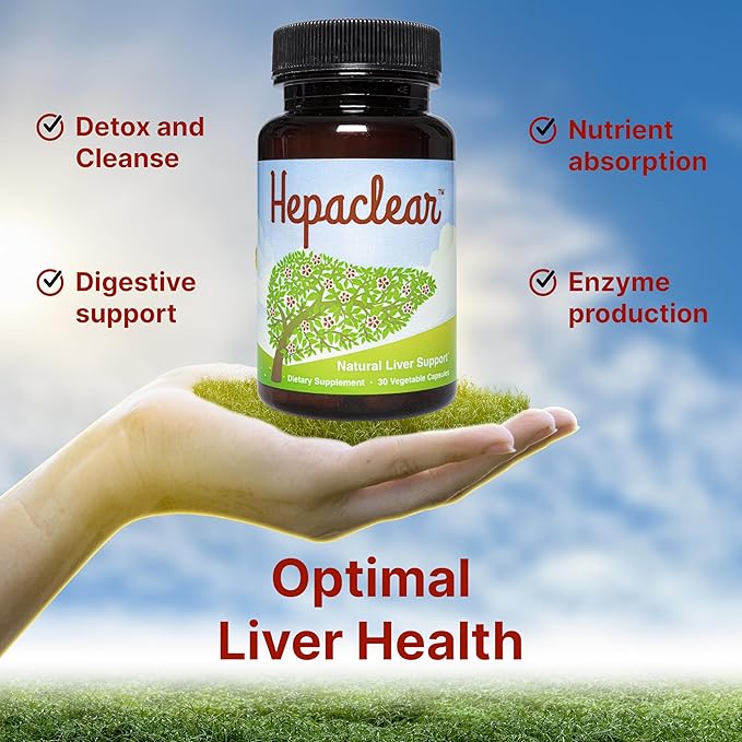 Natural Liver Support Supplement with Hesperidin - Non-GMO Vegan Gluten-Free