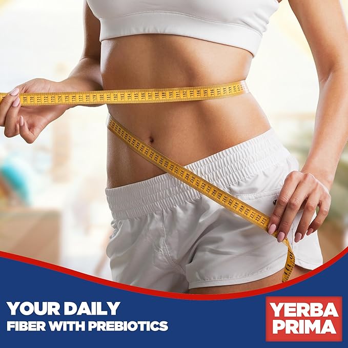Yerba Prima Prebiotic Colon Care Formula Powder 12 oz - Natural Psyllium Fiber FOS Magnesium Selenium - Non-GMO Gluten Free Vegan Daily Supplement for Men &amp Women