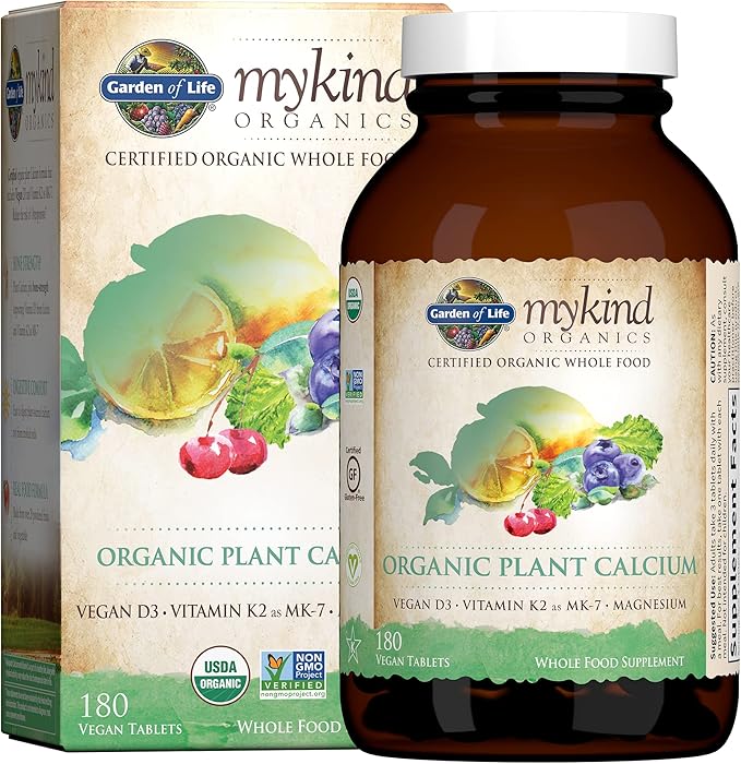 Garden of Life Probiotics and Organic Plant Calcium - 216 Capsules &amp 60 Tablets
