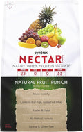 Syntrax Nectar Naturals All Natural Whey Protein Isolate Smooth &amp Juicy Natural Fruit Punch 2 lbs.