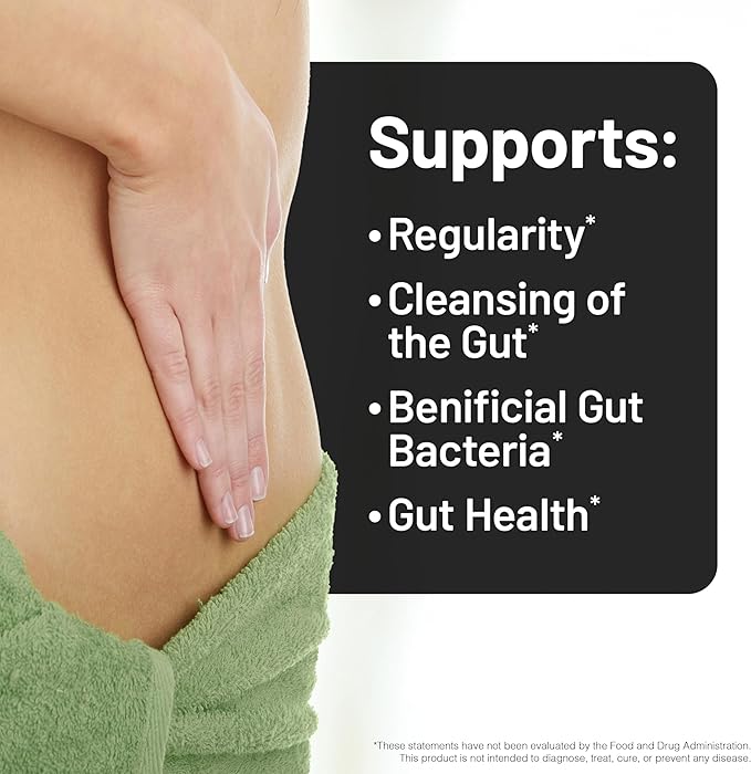 NatureWise [1] Total Colon Care Fiber Cleanse - Natural Laxative - 60 Capsules[30-Day Supply] + [1] Liver Balance - Milk Thistle Dandelion Turmeric - 60 Capsules[30-Day Supply]