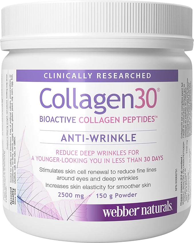 Webber Naturals Collagen30 Anti-Wrinkle 2500 mg