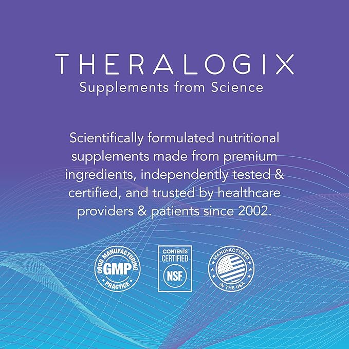 Theralogix Thera-D 2000 Vitamin D Supplement - 2000 IU (50 mcg) Vitamin D3 Tablets - 180-Day Supply - Immune Support Supplement for Women &amp Men - Aids Bone &amp Heart Health - NSF Certified -180