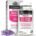 Garden of Life Dr Formulated Multi+ Beauty Complex Fermented Liposomal Multivitamin Plus Hair Skin and Nails Vitamins French Melon SOD Biotin &amp Probiotics 30 Capsules Supplement for Women &amp