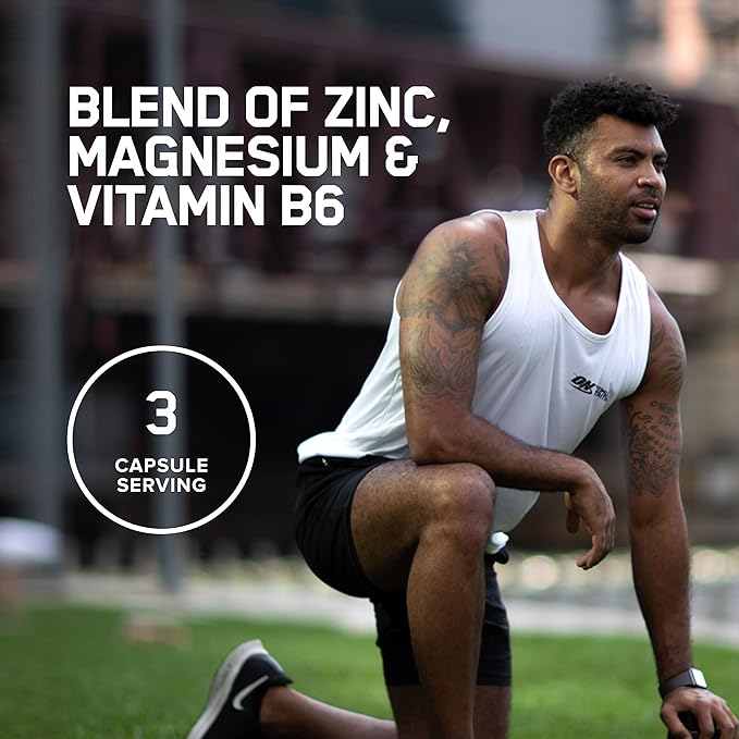Optimum Nutrition Muscle Recovery and Endurance Supplement for Men and WomenZinc-and Magnesium Supplement180 Count (Pack of 2)