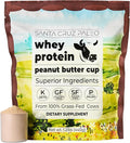 Santa Cruz Paleo Whey Protein Powder Peanut Butter Cup 20 G Grass Fed Whey Protein Isolate Per Serving Gluten Free Paleo &amp Keto Friendly No Sugar Added Protein Shake Mix 20 Servings 1.2 lb