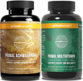Primal Harvest Daily Two-Step Routine | Ashwagandha + Multivitamin | 2 Pack | 30 Day Supply