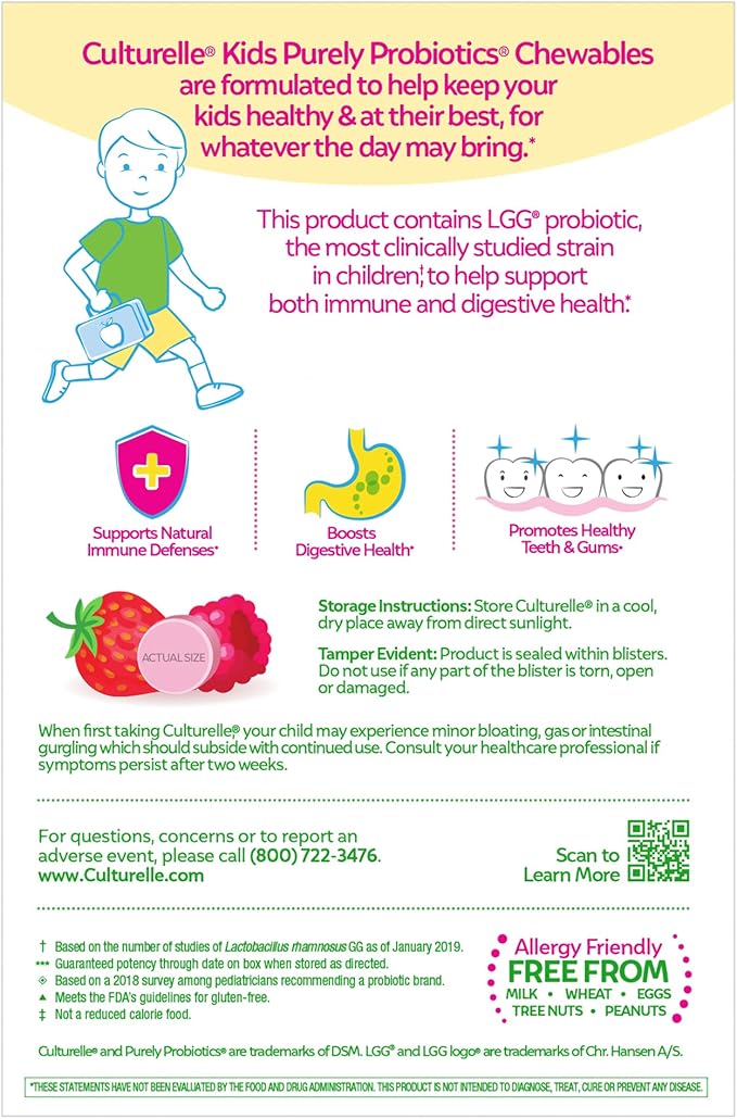 Culturelle Digestive Health / Kids Chewables Bundle