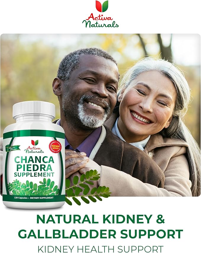 Collagen Type 2 with Chondroitin &amp Hyaluronic Acid + Chanca Piedra Capsules – Skin Hair &amp Nail Care Herbal Wellness Gallbladder &amp Kidney Support 120 Vegetable Capsules for Daily Use