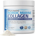 Bronson Marine Collagen Peptides Hydrolyzed Protein Powder 100% Wild Caught Nordic Cod Verified Sustainable Source for Joints Skin Hair Nails &amp Bones 150g (5.29oz)