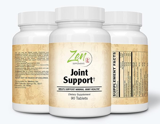 Joint Supplement - Glucosamine Chondroitin &amp Boswellia - 90 Tablets